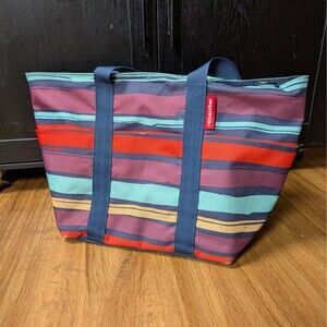 Reisenthel Multibag Large 19” Tote Bag Striped Shopping Travel Beach
